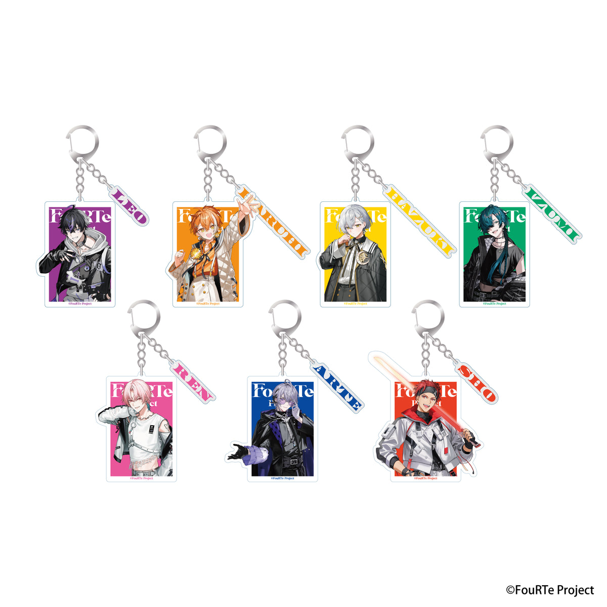 FouRTe Project デビュー記念 アクリルキーホルダー【再販】