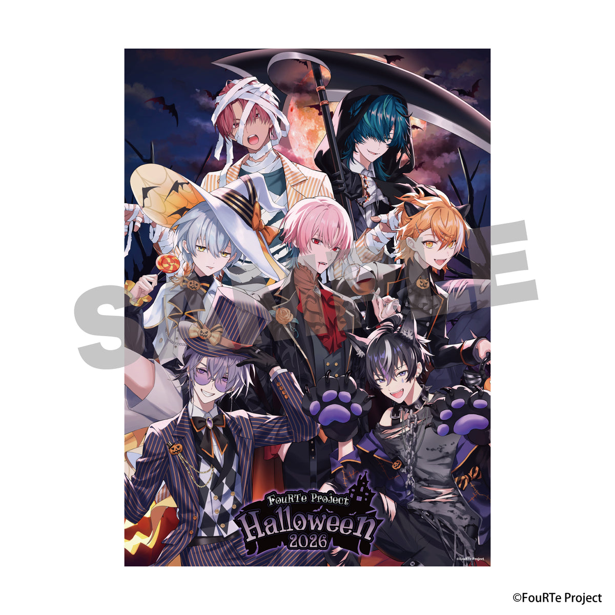 FouRTe Project Halloween 2026 A2ポスター